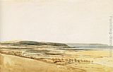Thomas Girtin Famous Paintings - The Taw Estuary, Devon